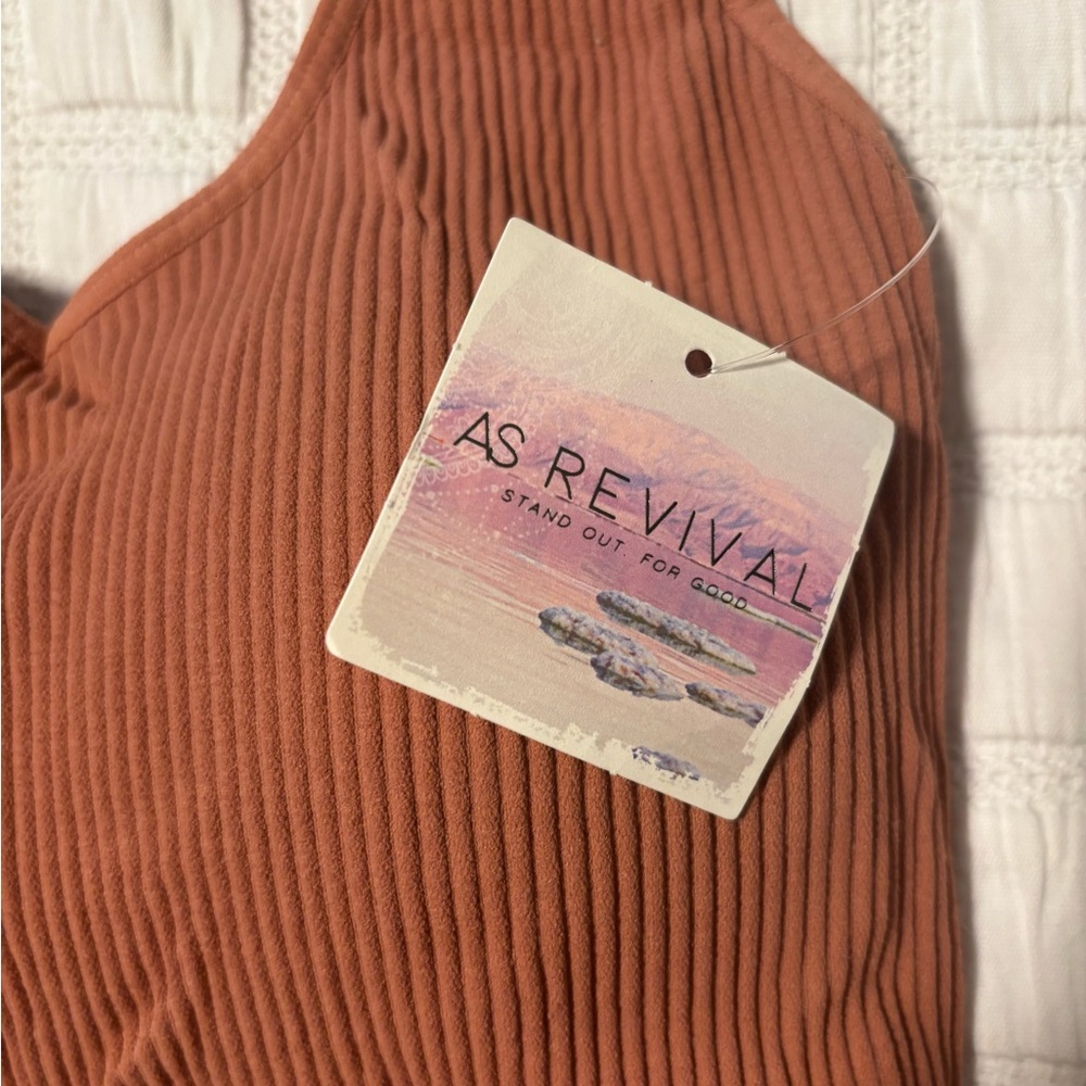 AS Revival Ribbed Longline Tank - Picture 3 of 4